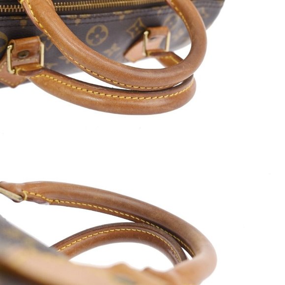 LOUIS VUITTON Speedy 30 Travel Hand Bag Monogram Leather Brown - Picture 8 of 16